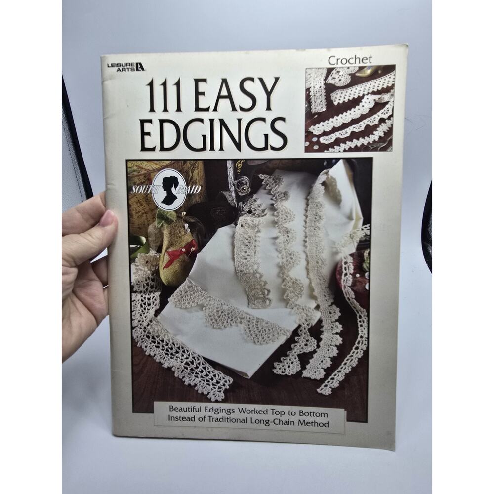 111 EASY EDGINGS By Terry Kimbrough Crochet Patterns